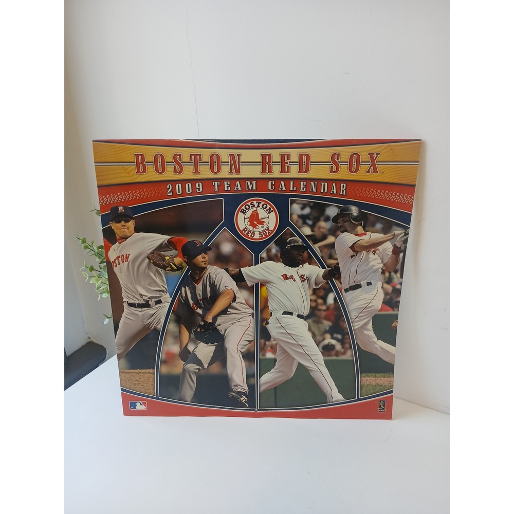 Boston Red Sox 2009 Team Calendar Turner Licensing MLB Baseball Memorabilia